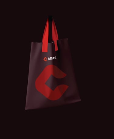 a bag of red and black bags with a red and black bag
