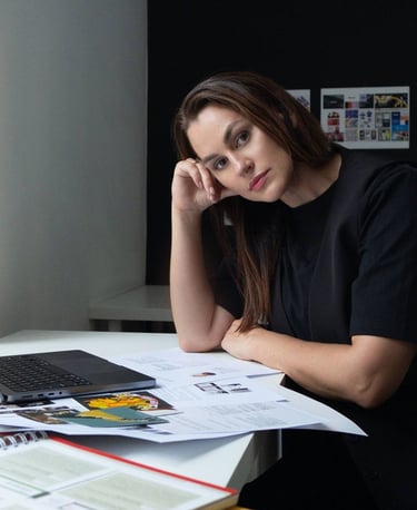 Jovita Kuze vizualinio identiteto dizainerė