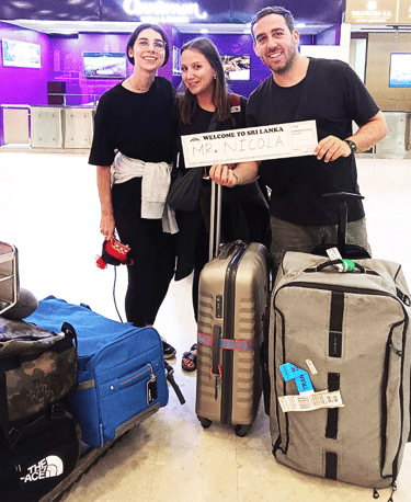 Private Colombo Airport pickup service in Sri Lanka with a clean vehicle and professional English-sp