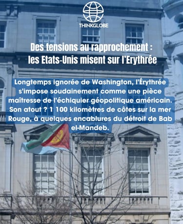 Erythree USA Washington Geopolitique mer rouge bab el Mandeb