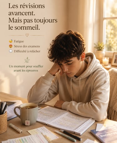 conseil stress examens Vaucluse