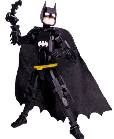 Figura Batman articulada impresa en 3D — Tío TresD México
