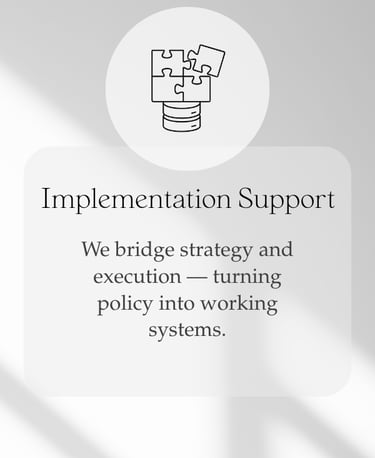 Implementation Support