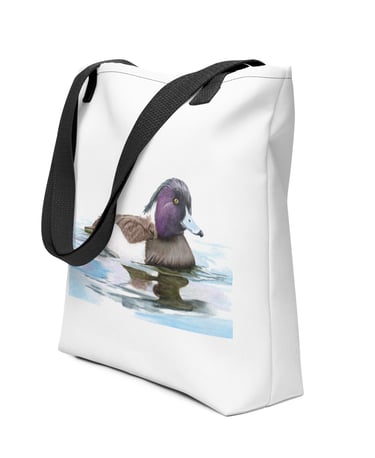 Tufted Duck Design Tote Bag