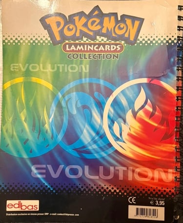 Classeur Lamincards Pokémon série 1 back