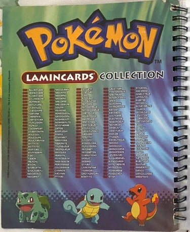 Classeur Lamincards Pokémon série 1 page 2