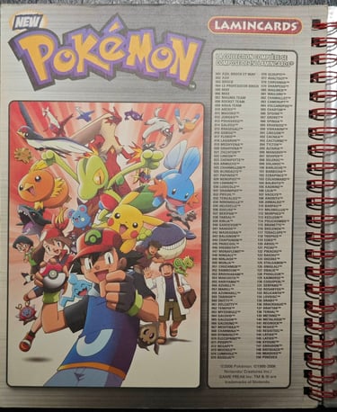 Classeur Lamincards Pokémon série 3 page 2