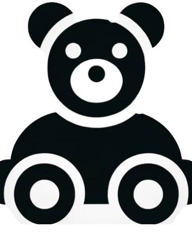 Une peluche transporté dans un conteneur pour être ensuite vendu au Bric-à-brac