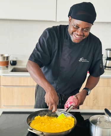 chef gourmet brunch villa saint martin