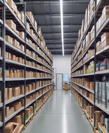 a store with shelves and shelves filled with books