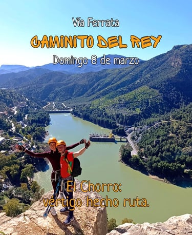 Actividad de aventura organizada por Guadalterra Aventura incluida en el calendario.