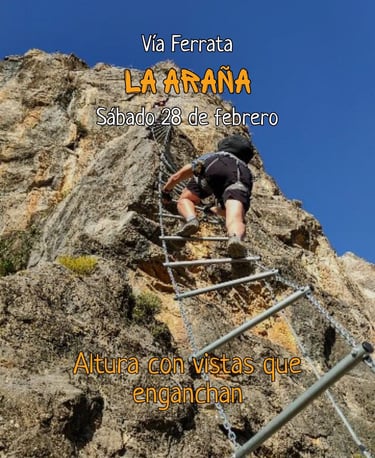 Actividad de aventura organizada por Guadalterra Aventura incluida en el calendario.