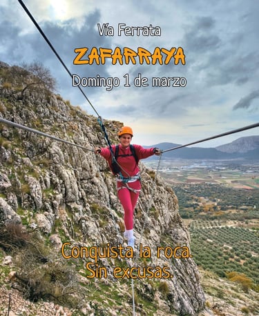 Actividad de aventura organizada por Guadalterra Aventura incluida en el calendario.
