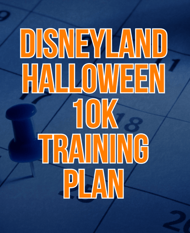 runDisney Disneyland Halloween 10K Training Plan