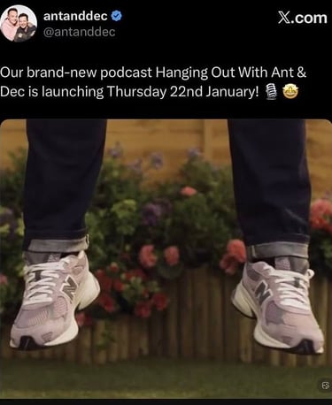 screenshot of the tweet published by the duo on X