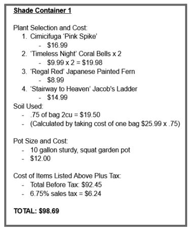 Example 1: Material Invoice