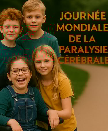 illustration journée mondiale de la paralysie cérébrale