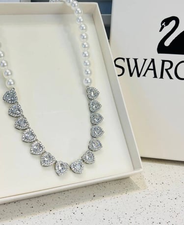 Inspiração calar Ariana Grande , semi jóia cravejado em zircônia