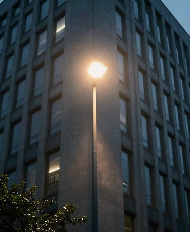 Close-up of nitrile gloves on a workbench with electrical tools nearby