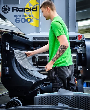 Rapid Granulator : Grinder and shedders 