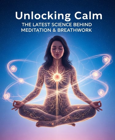 a woman meditating in meditation and meditating
