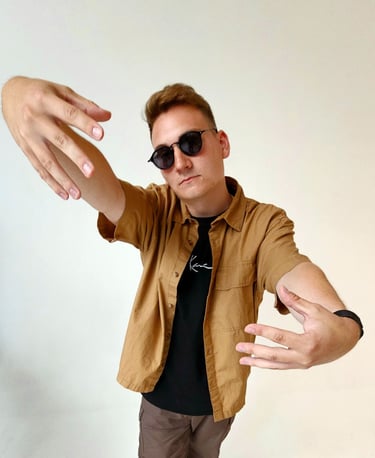 Hip hop šokių treneris Kaune Rokas Pakalnis
