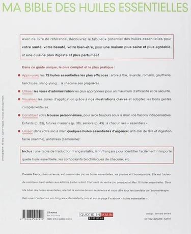 Ma bible des huiles essentielles