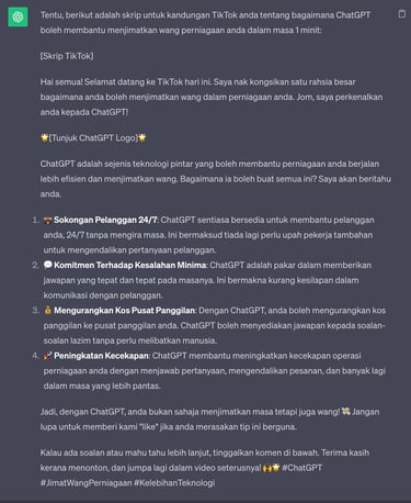 Chatgpt untuk pemasaran