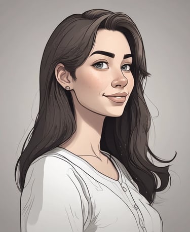 A collection of framed caricature portraits displayed on a table. The caricatures include a variety of people featuring exaggerated facial expressions and distinct hairstyles. The drawings are colorful, with some frames made of wood, and a floral decoration is partly visible on the table. The setting appears to be outdoors, as suggested by the natural light and presence of greenery in the background.