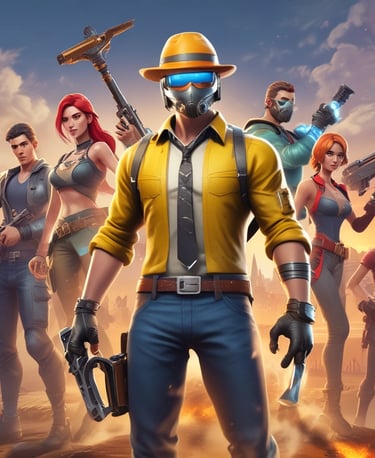 Colorful Nintendo gift cards arranged on a blue background