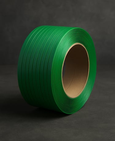 High-strength PET strapping rolls for heavy-duty packaging