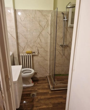 Kupatilo na Slaviji posle renoviranja
