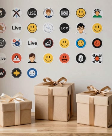 A close-up of a customized product showcasing intricate designs.