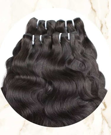 Echthaartressen bodywave gewellt