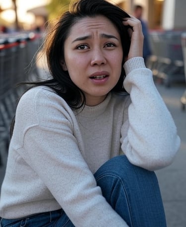 Woman dixxy confused suffering from Adenal Insufficiency