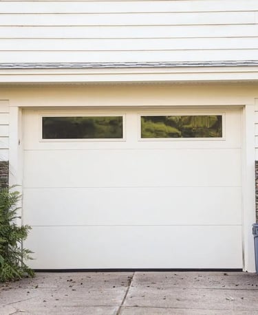 porte de garage extérieure