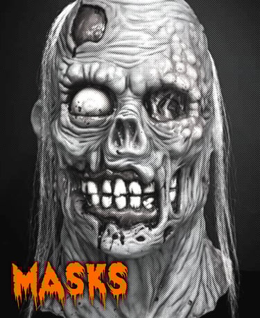 Woogie Monster masks 