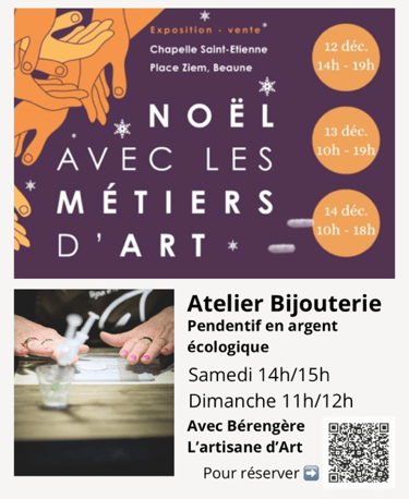 Atelier Bijouterie en argent écologique - Pâte d'argent Art Clay Silver