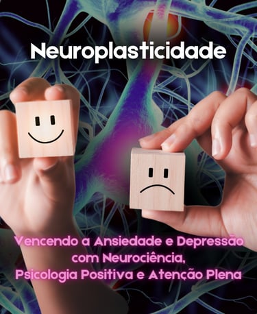 Caras em Cubos de madeira representam as emoções  e Neurônios a neuroplasticidade