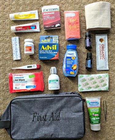 Use of Medical (or First Aid) Kits for Travel