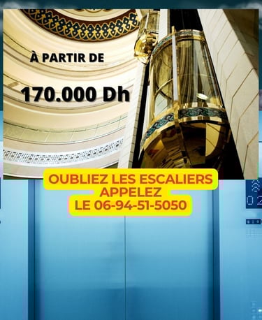 Prix ascenseur Maroc