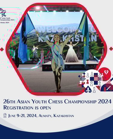 26th Asian Youth Chess Championships 2024. Kazakhstan Chess
