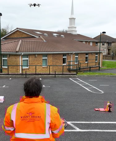 Wigth Drone Roof Inspection