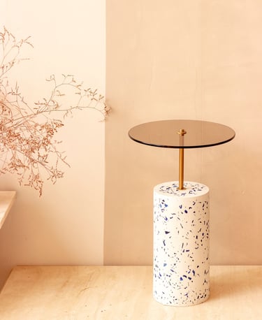 Table en éco-terrazzo Made in France par Orma