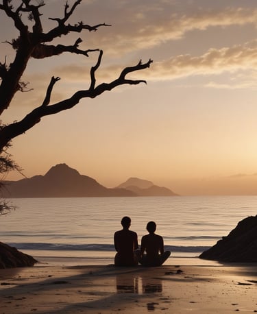 Close-up of hands sharing a map and planning a personalized journey together.