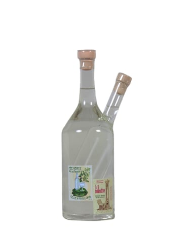 Double Bouteille de l'absintherie Celle à Guilloud 35cl. + 4cl.