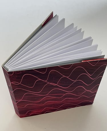 Soft cover binding - paste paper cover