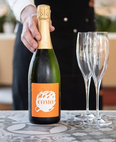 bottle of champagne 
