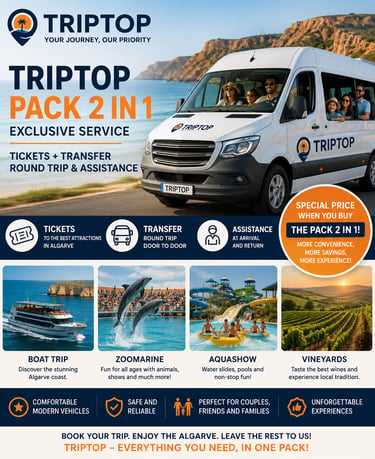 Book you trip, enjoy the Algarve, leave the rest to us. 