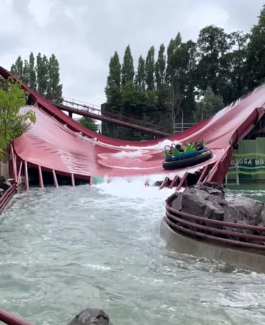 bellewaerde 2025 amazonia half pipe